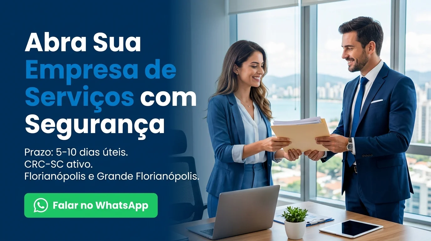 Abra Sua Empresa de Serviços com Segurança — Falar no WhatsApp Abra Sua Empresa de Serviços com Segurança — Falar no WhatsApp