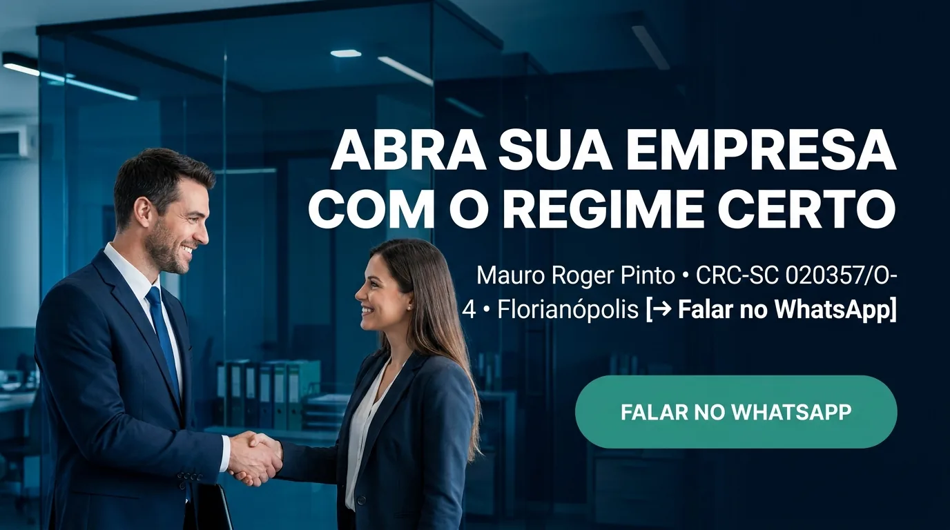 Abra sua empresa com o regime tributário ideal — Parceria Assessoria Contábil em Florianópolis