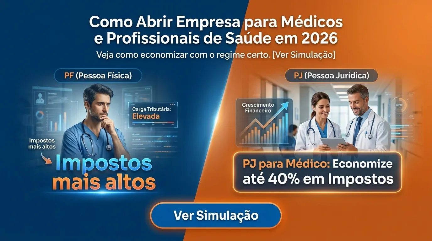 Como Abrir Empresa para Médicos e Profissionais de Saúde em 2026