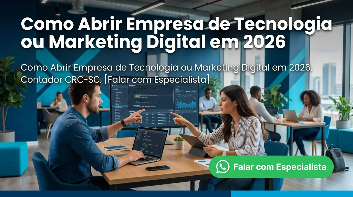 Como Abrir Empresa de Tecnologia ou Marketing Digital em 2026